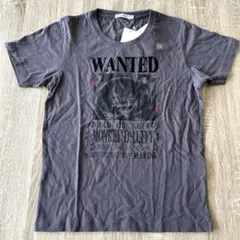 希少！新品タグ付ユニクロモンキー・D・ルフィ 手配書WANTED Tシャツ XS