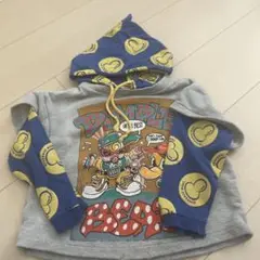 ヒスミニカラフルキャラクター パーカー