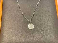 エルメス K18ホワイトゴールド ダイヤネックレス新品未使用