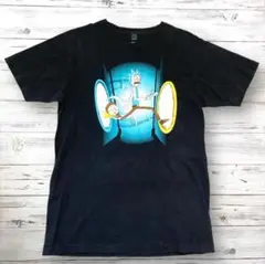 tultex Tシャツ デカロゴ ブラック M 0228