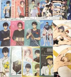 Free! 七瀬遙 松岡凛 山崎宗介 クリアファイル ローソン ココス 前売り