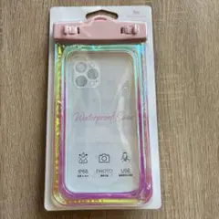 MOTTERU オーロラ 防水ケーススマホiPhone Android