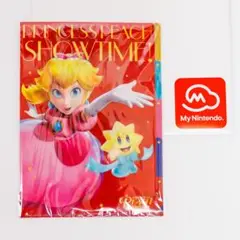 プリンセスピーチ Showtime! タブ付き5ポケットクリアファイル 任天堂