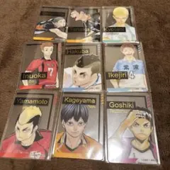 ハイキュー！！箔押しクリアカードコレクション