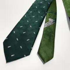 【美品】ジョジョの奇妙な冒険 ネクタイ グリーン