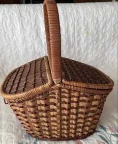 バスケット　ハンドメイド