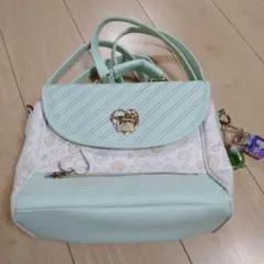 すみっこ ミントグリーン 2wayバッグ