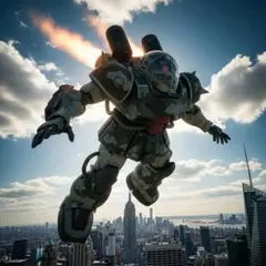"Sky Sentinel Type-Z – 未来を守る空の巨兵"