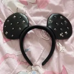 ♡ミッキー カチューシャ レザー♡