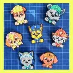 パウパトロールクロックスジビッツ７点