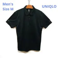 ★UNIQLO　ユニクロ　メンズ　半袖ポロシャツ　襟付き　ドライ　Mサイズ