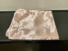 新品未使用シルク100%枕カバー ピンク 50cm×75cm