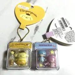 サンリオ キキララ ポムポムプリン　ミニチュアパッケージチャーム ミニチュアトイ