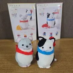 トコトコドール ぬいぐるみ作成キット　ぶち　ねずみ　セット