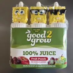 good2grow 100% Juice Fruit Punch 3本パック