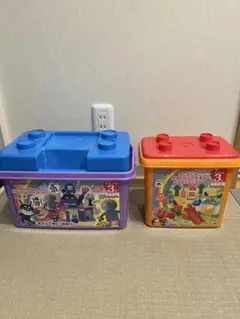 アンパンマン　ブロックラボ　ブロックバケツ