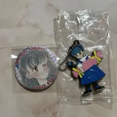 りぼんフェスタ　缶バッジ ラバーマスコット ときめきトゥナイト　江藤蘭世