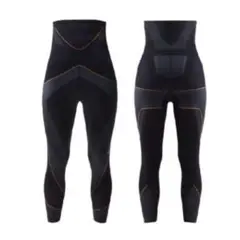 新品シックスパッド トレーニングスーツ ハイウエストタイツ男女兼用S
