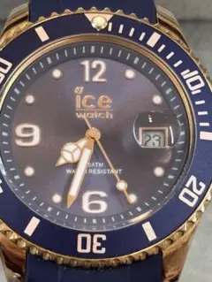 ICE steel – blue rose-gold48ミリクォーツ