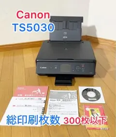 【総印刷枚数300枚以下1週間保証付き】Canon TS5030 プリンター