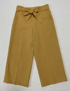 自由区 ワイドパンツ ガウチョパンツ パンツ レディース