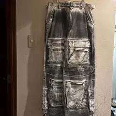 PROJECT GR PAINTED DENIM CARGO