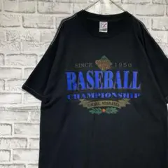USA製90sヴィンテージTシャツ！シングルステッチ　ブラック半袖古着XL723