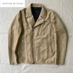 GOSTAR DE FUGAゴスタールジフーガ スウェード ライダースジャケット