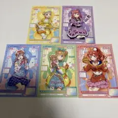 五等分の花嫁 ポストカード 配信者なりきり 全種セット