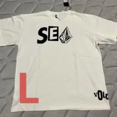 【新品L】SEA Stone wind and sea VOLCOM コラボT