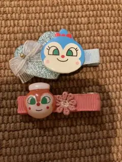 キャラクター付きヘアピンセット