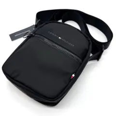 TOMMY HILFIGER ブラック ショルダーバッグ 新品
