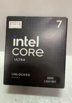 Intel Core Ultra 7 265K 動作未確認