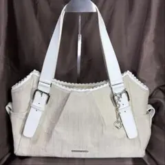 Samantha Thavasaサマンサタバサ トートバック　ベージュラメ美品