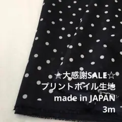 S4L/5734-02◆3m 感謝祭/ポリエステルプリントボイル生地