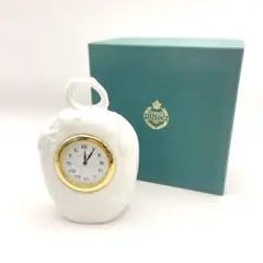 TH-M0552　MINTON　ミントン　置き時計　ストロベリーホワイト　陶器