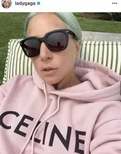 セリーヌ ロゴ パーカー celine