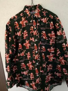 Captain Santa 柄シャツ