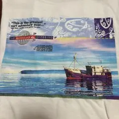 QUIKSILVER 船のグラフィック Tシャツ M