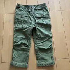 コリンボ　七分パンツ　カーキ