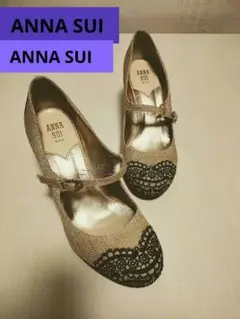 アナスイ ANNA SUI ネックレス 猫脚 ヒール ANNA SUI - anna sui アナスイ 猫足 パンプス 猫足ヒール