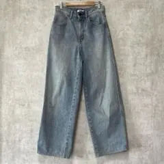 UNIQLO U ワイドフィットカーブジーンズ23インチ 221-416280