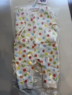 新品タグ付きはらぺこあおむし長袖ロンパース　80