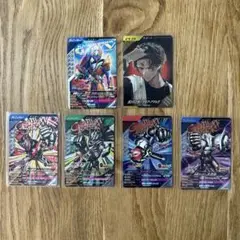 仮面ライダー ガンバレジェンズ 6枚セット