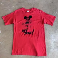 70s BELTON ミッキーマウス Tシャツ HEY IRAN! ブート