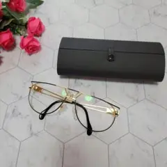 カザール ゴールドがかっこいい メガネ 伊達 サングラス