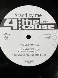 4: The Cause Stand by Me レコード