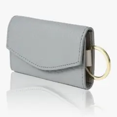 【新品】LASIEM(ラシエム) キーケース くすみブルー