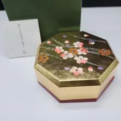 金沢箔工芸品　箔一　きらり　八角小箱　金沢洋金箔　新品未使用