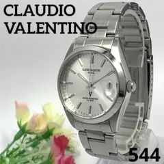 稼働品 CLAUDIO VALENTINO メンズ 腕時計 ヴァレンティノ QZ
